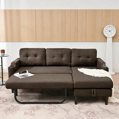 Canapé confortable et élégant avec rangement intégré, coussins en coton PP doux et conception compacte pour les salons modernes