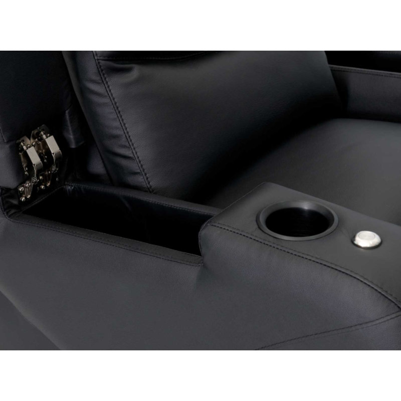 Rangée de cinéma maison Stealth HR Series (rangée de 2), Cerise luxueuse