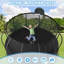Trampoline d'extérieur pour enfants avec caractéristiques de sécurité avancées et accessoires amusants