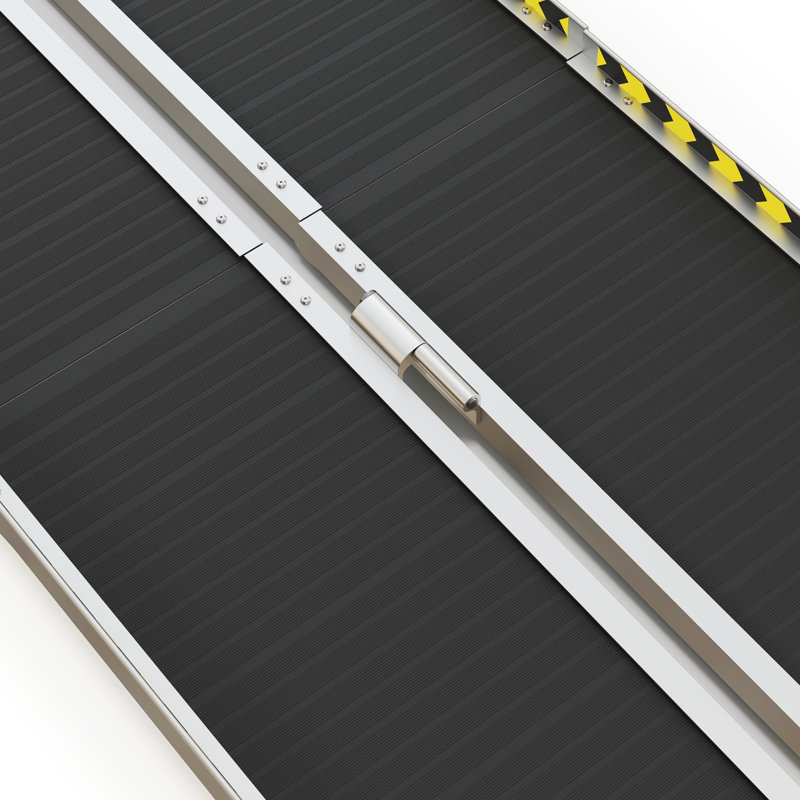 HomCom 2 in. Portable Ramp, 2" H x 120" W x 29" D