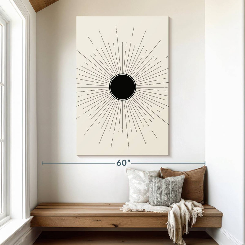 Adella Boho Sun I, 51" H x 34" W
