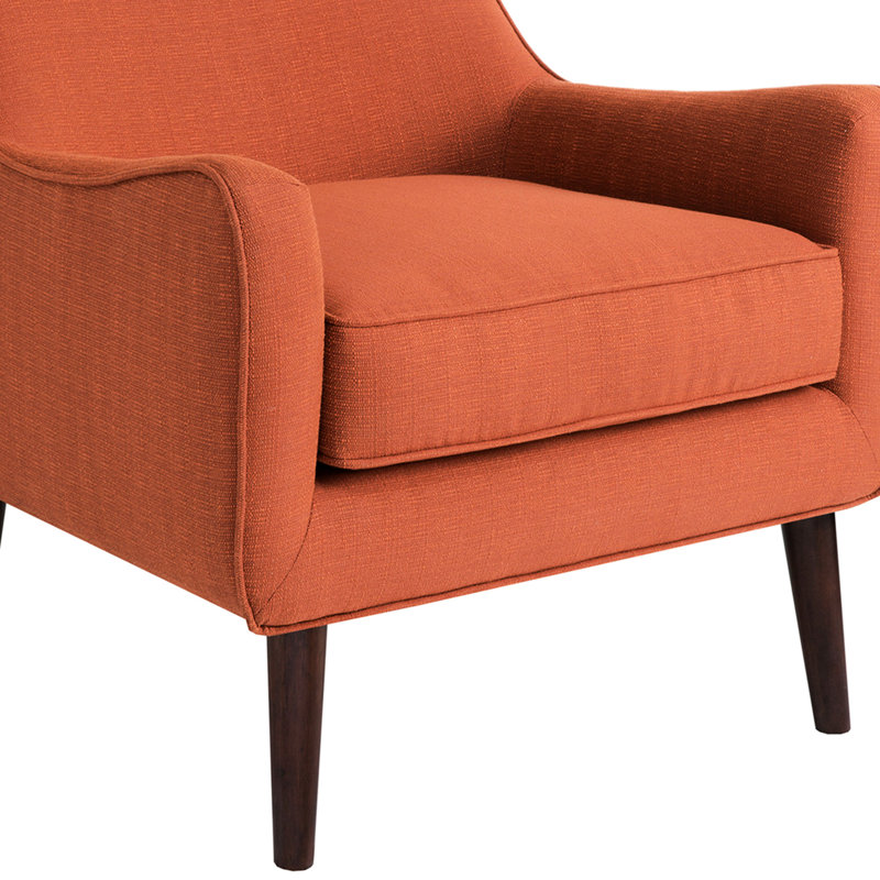Fauteuil d'appoint Burnt Orange, Orange brûlé