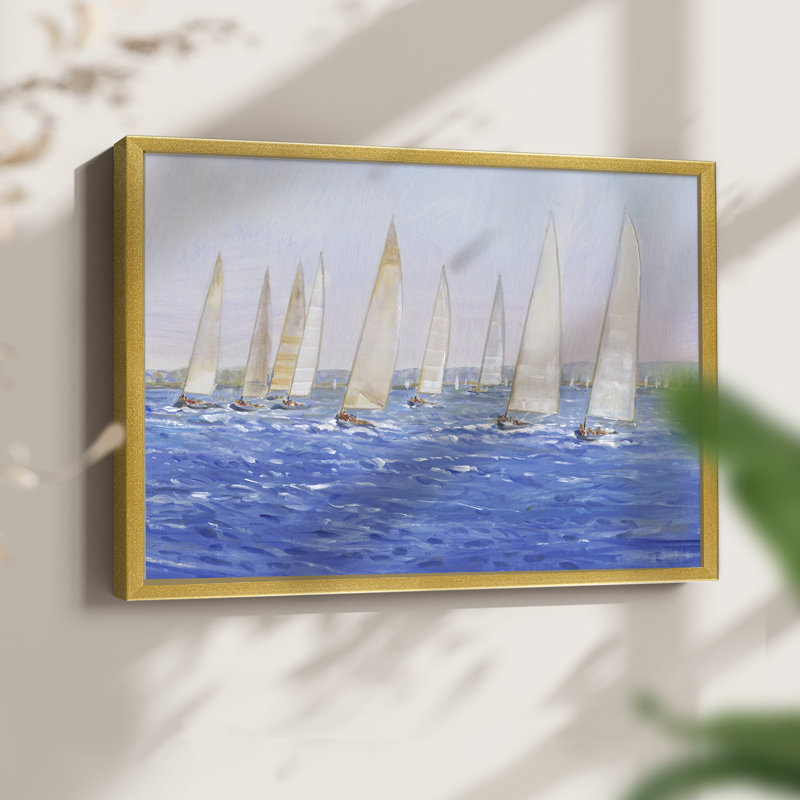 Événement de voile I - impression encadrée - réarmable, H 8 po x l 10 po