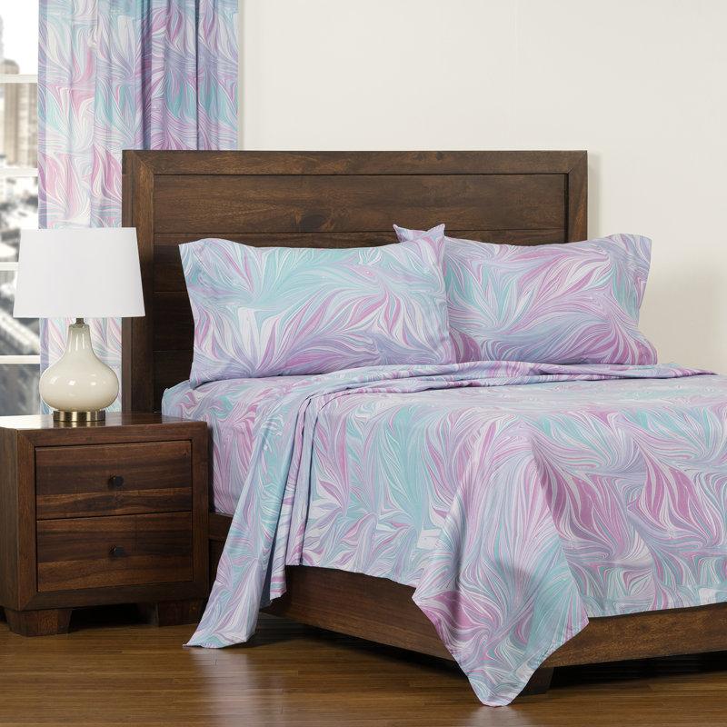 Ensemble de draps Verona, Ensemble de drap pour grand lit avec drap-housse e