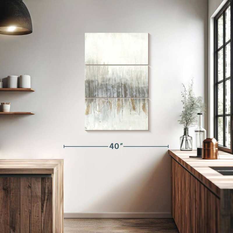 Avery Neutral Wave I, 38" H x 24" W