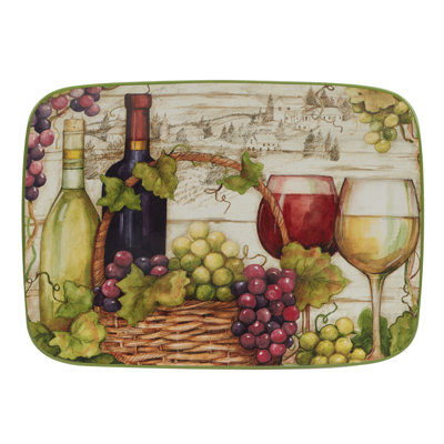 Certified International Rectangular Platter
