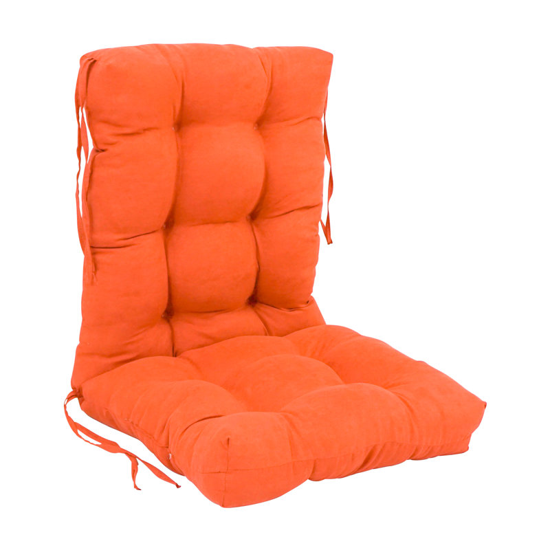 Outdoor 4.5'' Seat / Back Cushion, Tangerine Dream