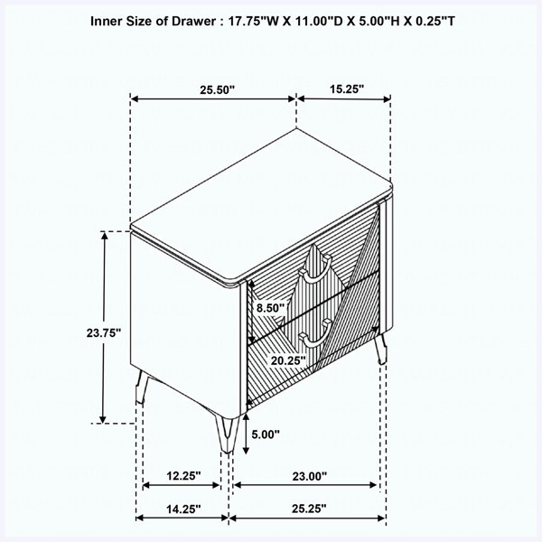 Dimensions du produit