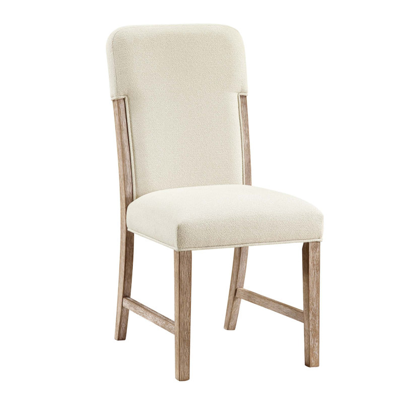 Ensemble de chaises de salle à manger modernes et confortables avec assise et dossier rembourrés en chenille moelleuse