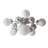 Sprig Glass Semi Flush Mount-109495830-109495837