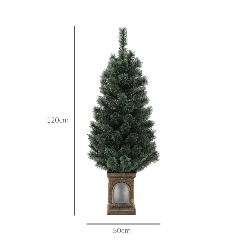 47.24cm H Lighted Artificial Christmas Tree