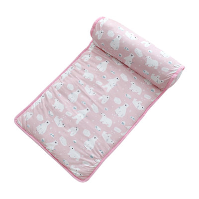 Lit d'été en soie pour chat / chien, coussin de glace pour enfant