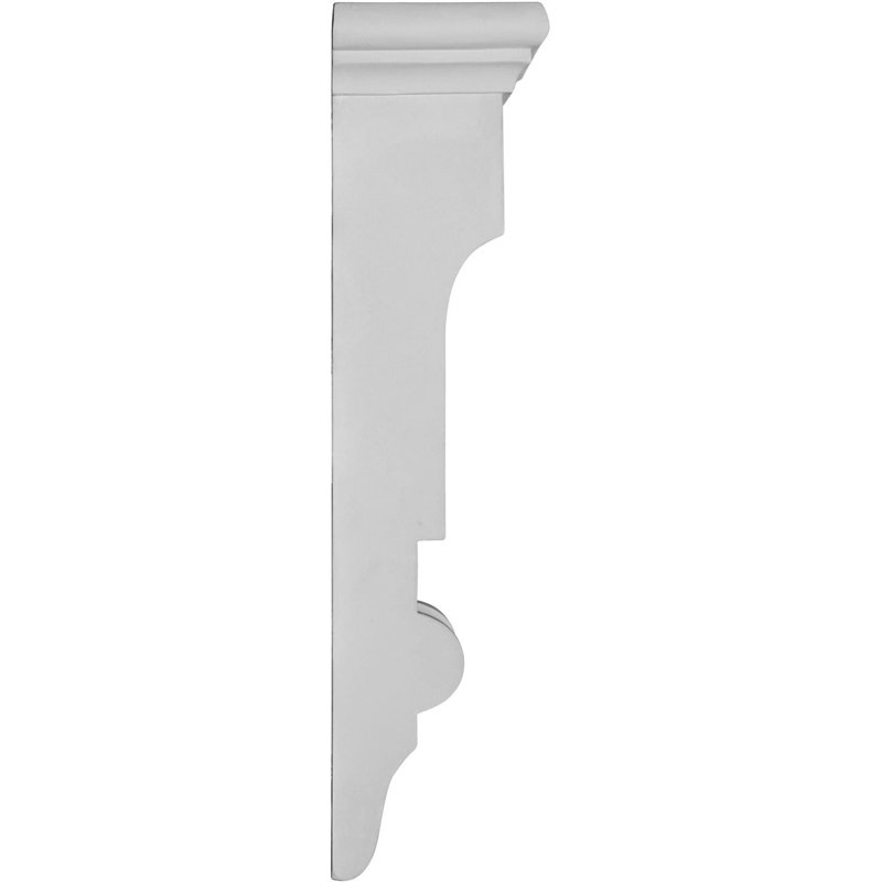 Endurathane Alexa Corbel, 6 1/8"W x 5"D x 19 7/8"H, Factory Primed