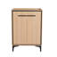  Base de meuble-lavabo moderne sans lavabo supérieur, armoire de rangement de salle de bain avec 2 portes à fermeture douce