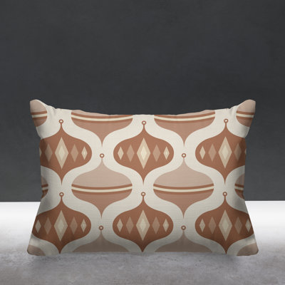 Outdoor Reversible Throw Pillow