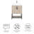24" Single Bathroom Vanity Set with Ceramic Sink, Water Saving Faucet-727472805