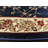 Traditional Oriental Navy Blue Area Rug – Trellis Design-16355763
