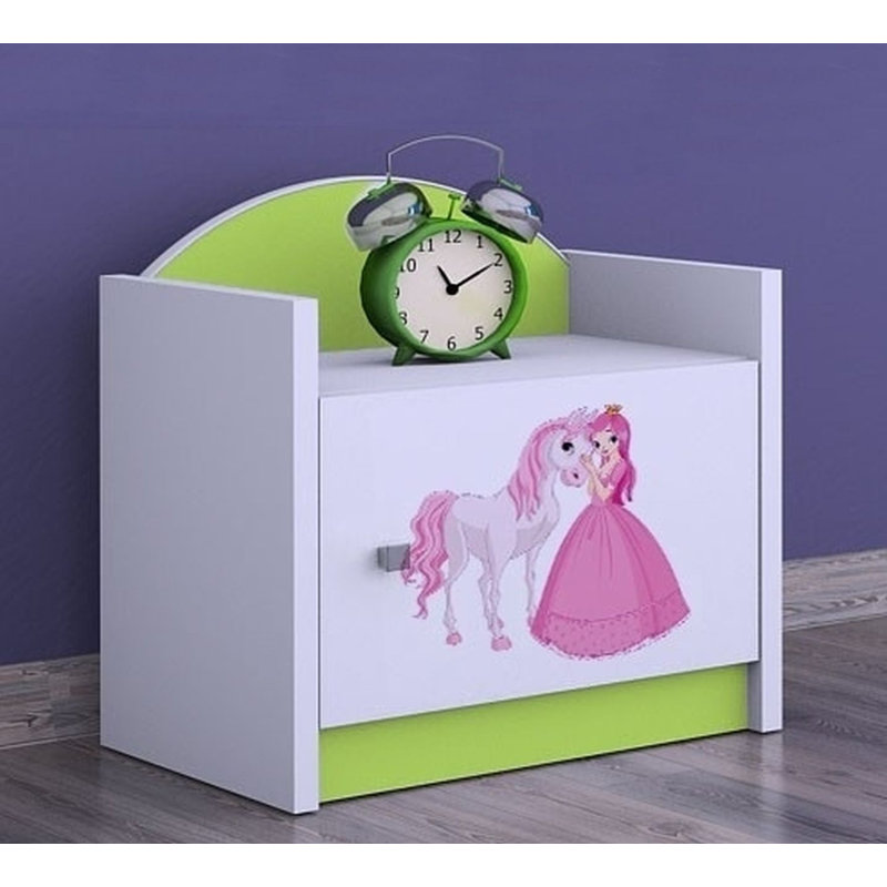 Nguyet Nightstand, Green
