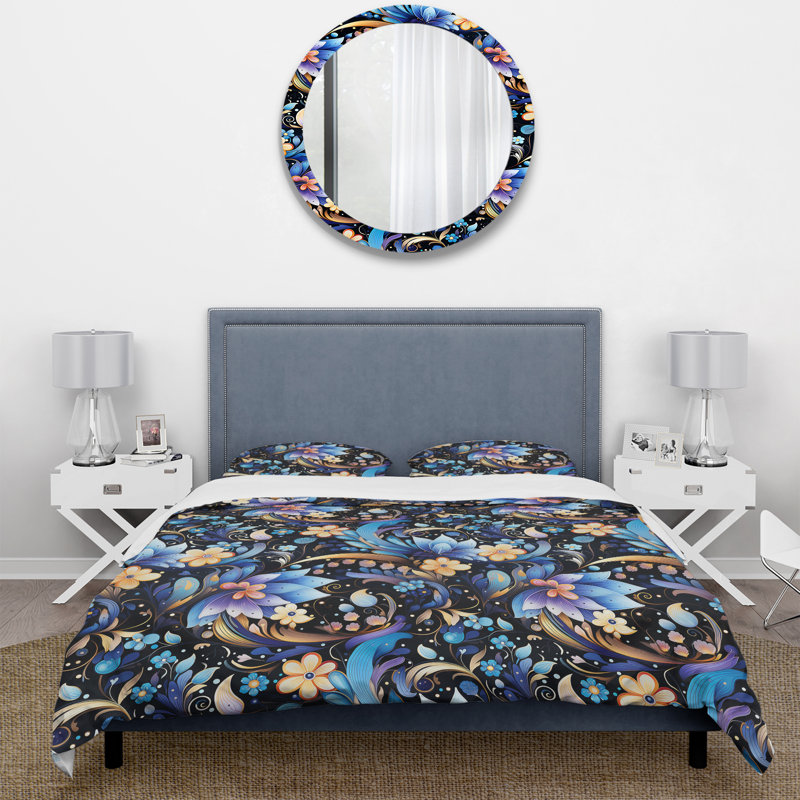 Ensemble de housse de couette Mystical Allure, Housse de couette simple + 1 taie décorative stan