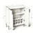 Modern 2-Door Wine Bar Cabinet with 12-Bottle Rack, Adjustable Shelf, and Soft-Closing Hinges for Dining or Living Room