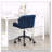 Eldon Diamond Tufted Adjustable Swivel Office Chair,Blue-665095465