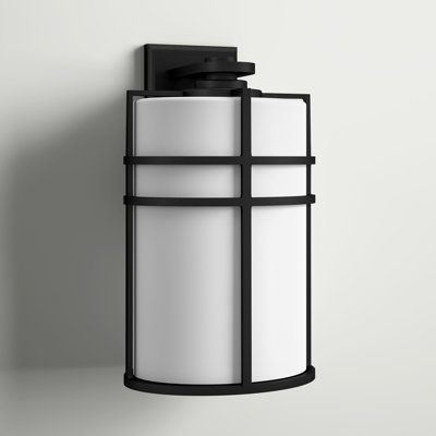 Black Outdoor Wall Lantern