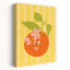 «Hello Orange Playful Vibrant Whimsical Flower Fruit», art mural-749297640