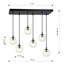 Cadesha 6 - Light Black Cluster Pendant-338233299