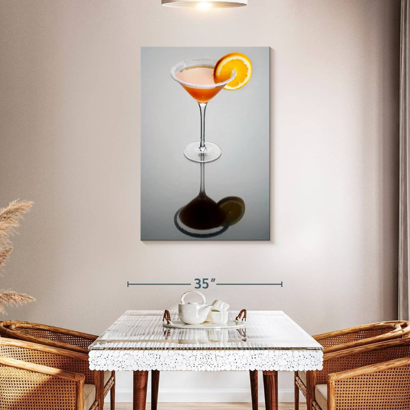 Yarlin Sidecar Cocktail, 45" H x 30" W