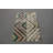 Handwoven Vintage Turkish Kilim Rug with Geometric Patterns in Wool for Boho Home Decor