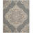 Brennan Hand Tufted Wool/Cotton Geometric Rug in Slate/Beige-50940181