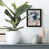 Black Framed Canvas
