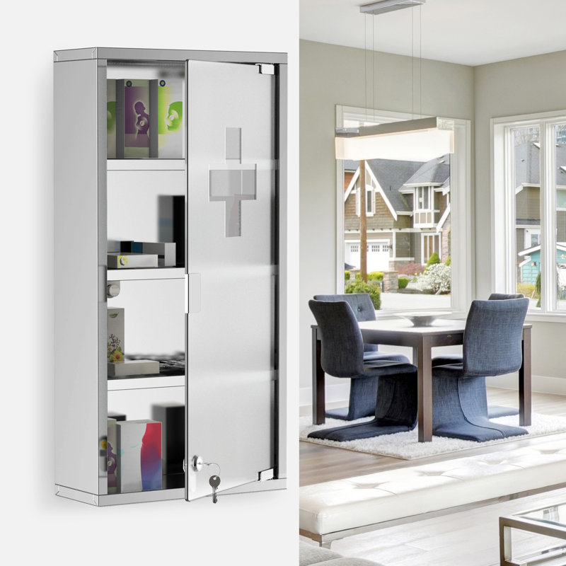 Kleankin Wall Mounted Medicine Cabinet