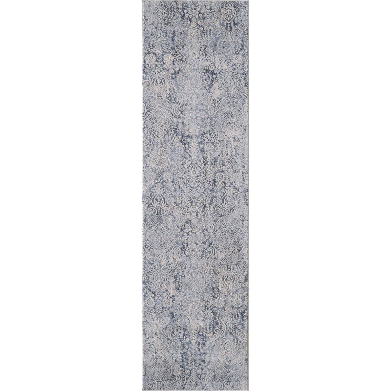 Abstract Indoor Rug, Runner 2'4" x 8'