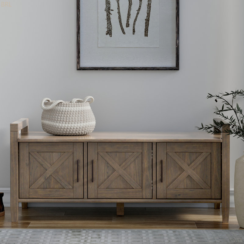 Entryway Storage Bench