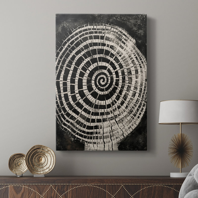 ABSTRACT Series CXCV III - Gallery Cavas sur mesure, H 18 po x l 12 po