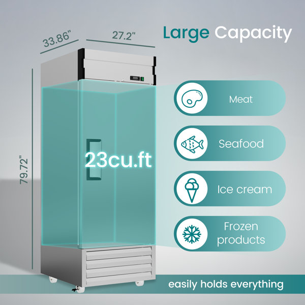 SABA 23 Cubic Feet Reach-In Freezer - 29