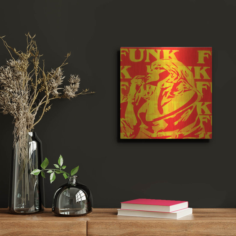 «Funk» par Abstract Graffiti, art mural, H 12 po x l 12 po