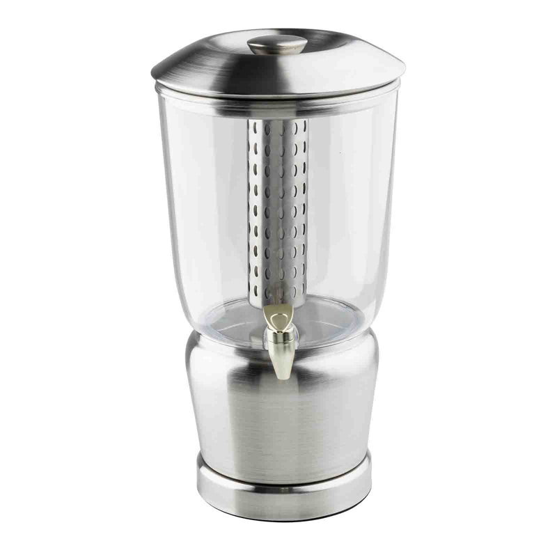Distributeur de boissons haut de gamme Eben TableCraft 2,5 gallons avec infuseur et carotte de glace, Tritan ™ et acier inoxydable