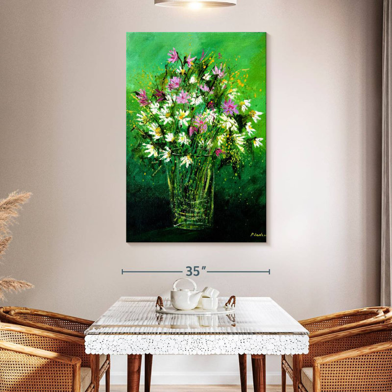 Harnek Floral Impulse, 51" H x 34" W