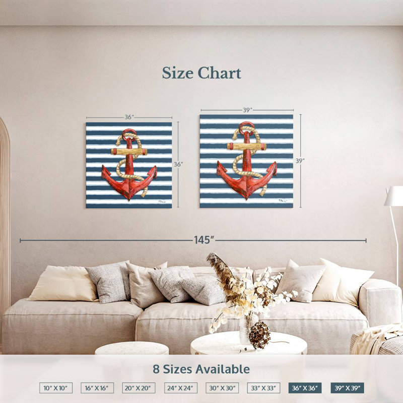 Aletra Submerged Anchor I - Classic, 39" H x 39" W