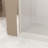 Shower Door, Aluminum Frame, Half Frame,1/4"(6Mm) Tempered Glass Explosion Proof Film-118574971