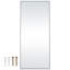 Metal Rectangle Floor Mirror
