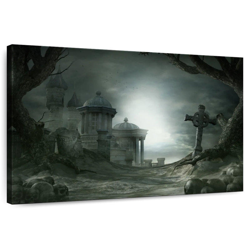 Cimetière Kelan Eerie, H 16 po x l 24 po