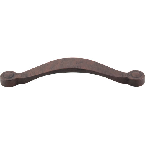 Saddle 5 1/16" Center to Center Bar pull, Patina Rouge