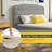 Evtim Upholstered Panel Headboard-953454534