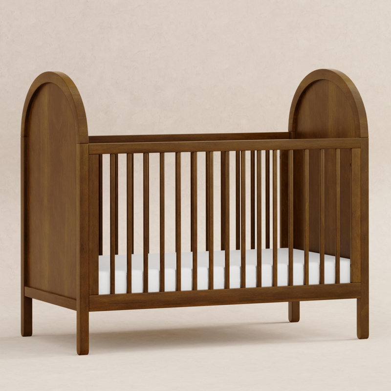 Bondi Cane 3-in-1 Convertible Crib, Natural Walnut