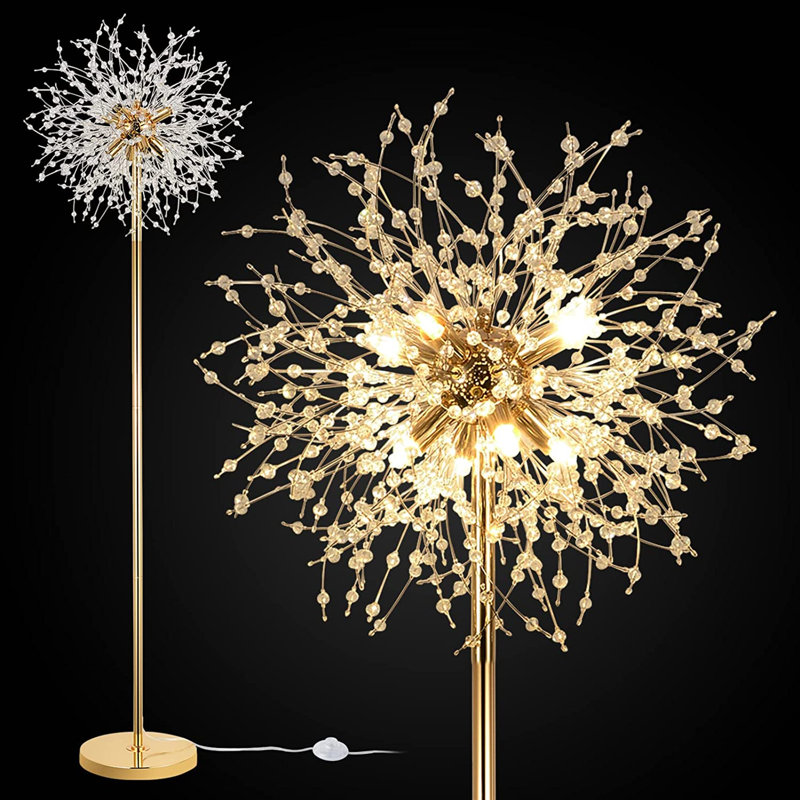 68.9'' Novelty Floor Lamp, Gold