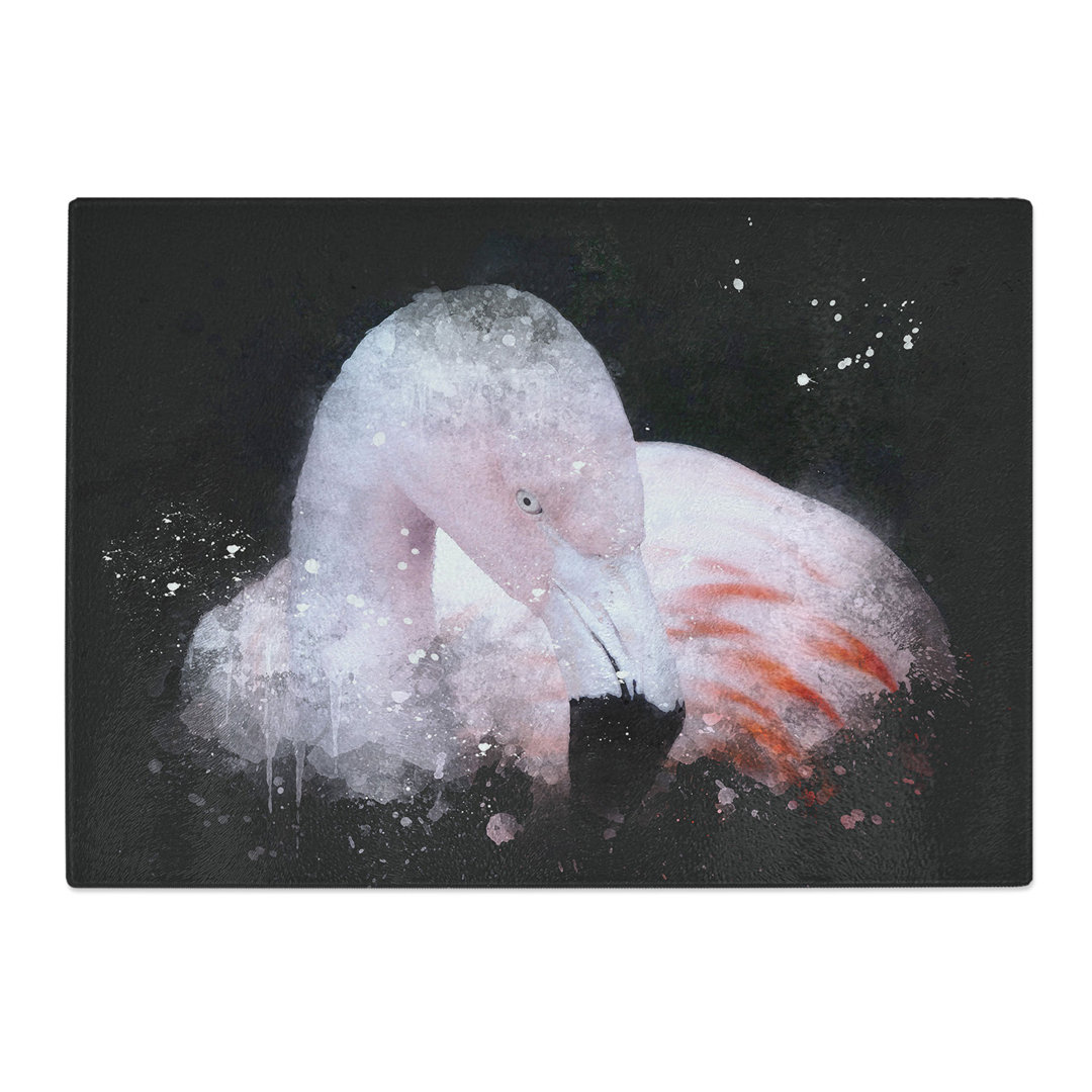 Flamingo Vol.1 Paint Splash Chopping Board