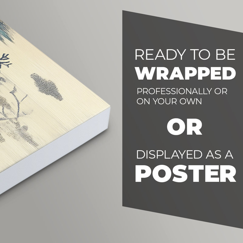 Christmas Holiday Art DCCXLIV - Impression sur toile seulement - NON-CADRE, H 48 po x l 32 po
